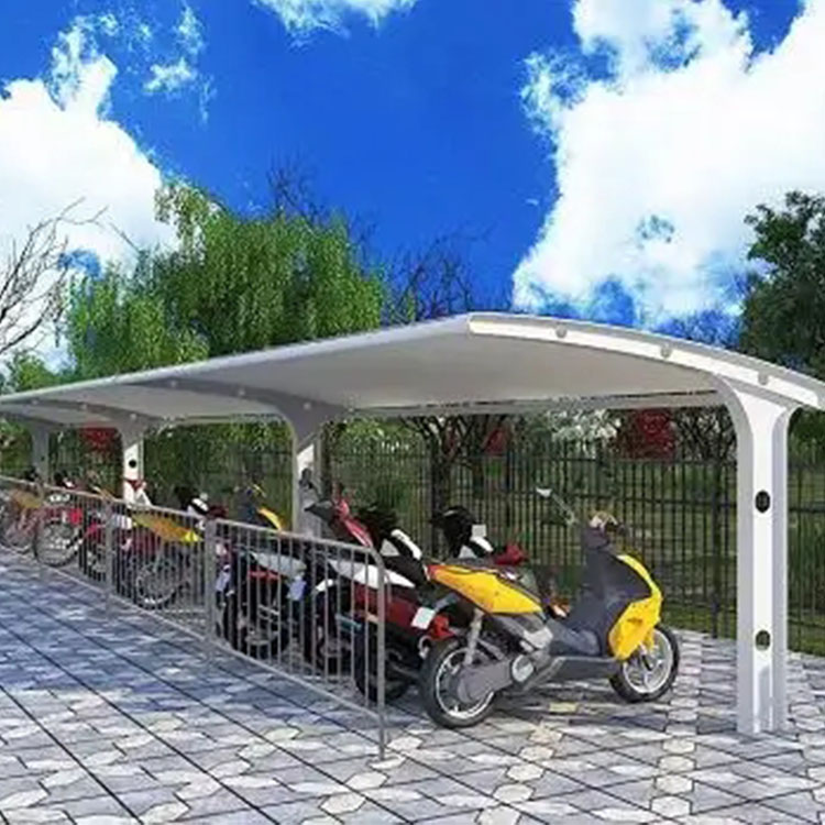 兴安盟膜结构电动车棚